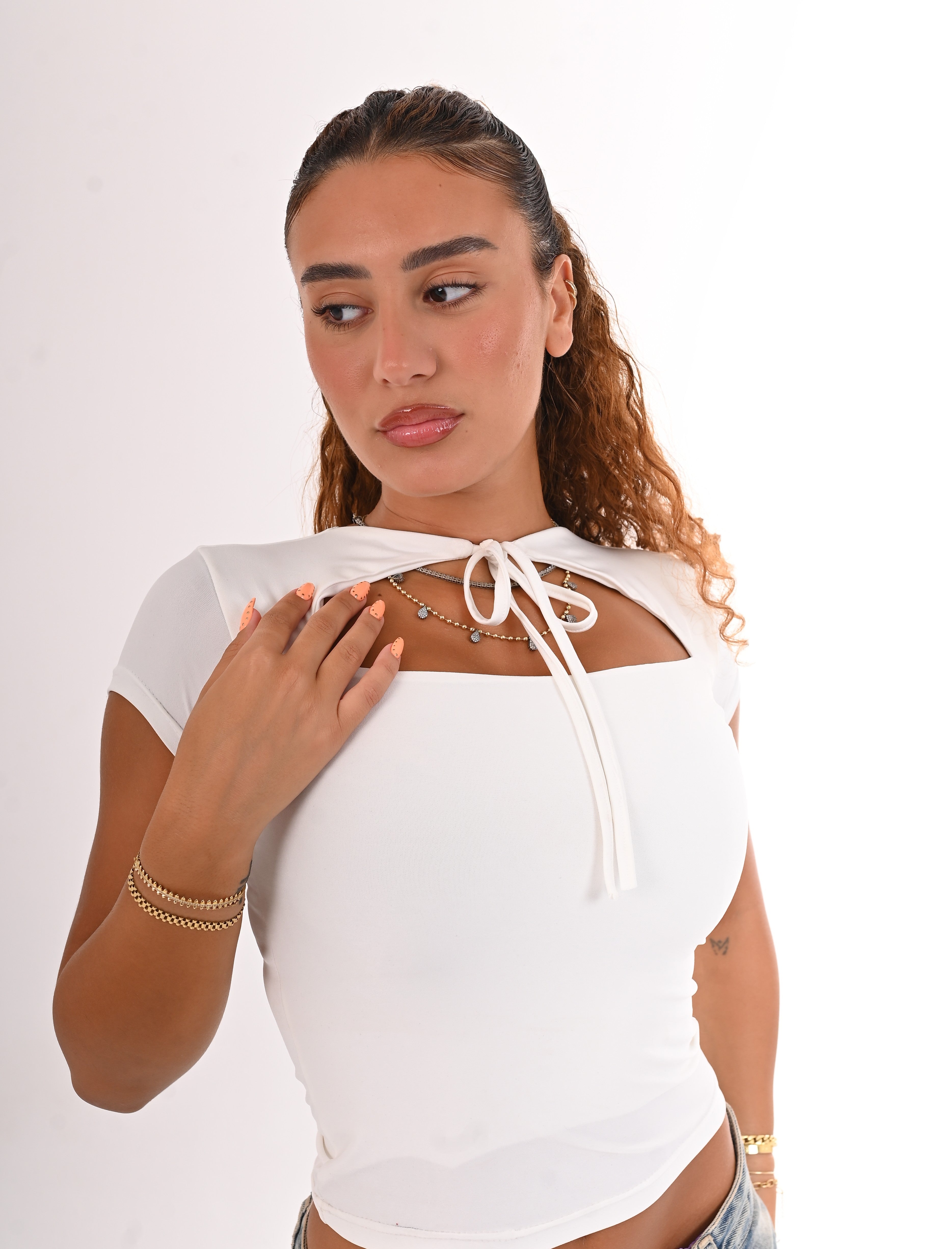 Knot-Front Top