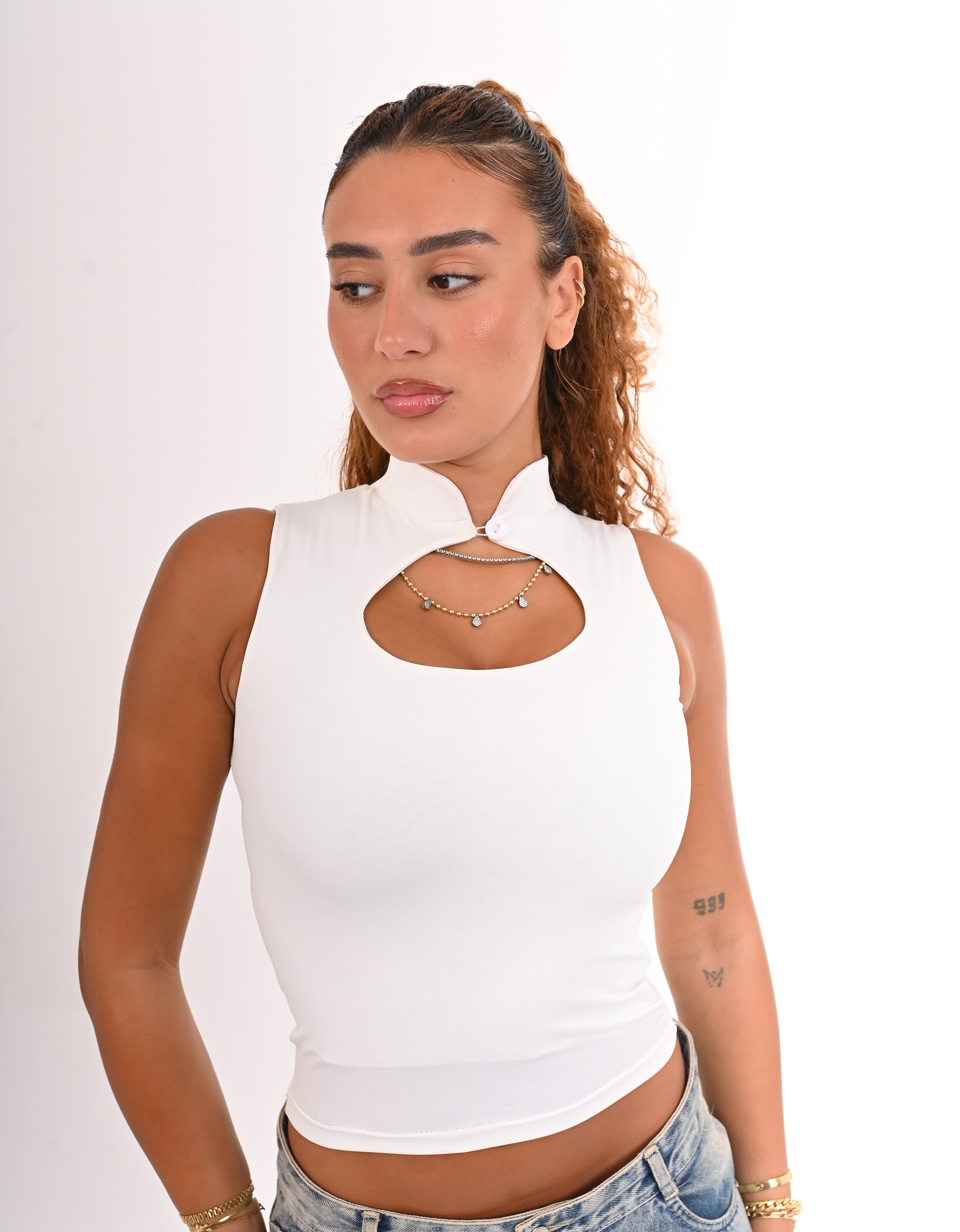 Teardrop High-Neck