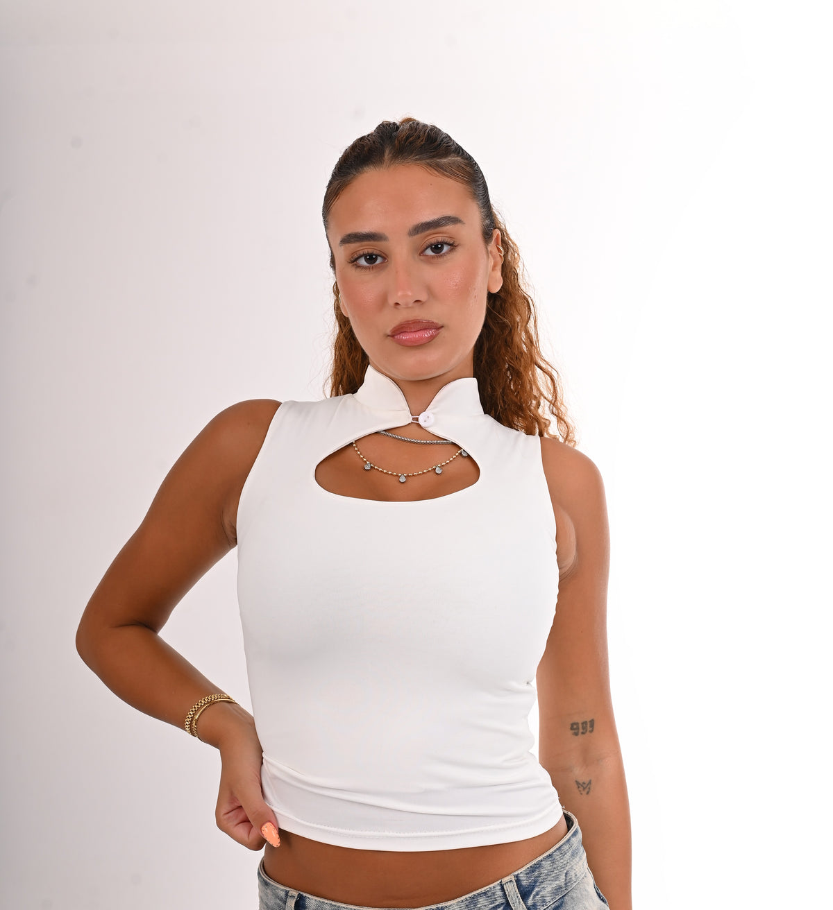 Teardrop High-Neck