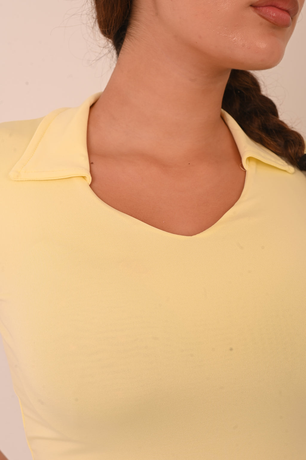 Polo Neck - Yellow