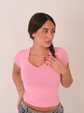 Polo Neck - Pink