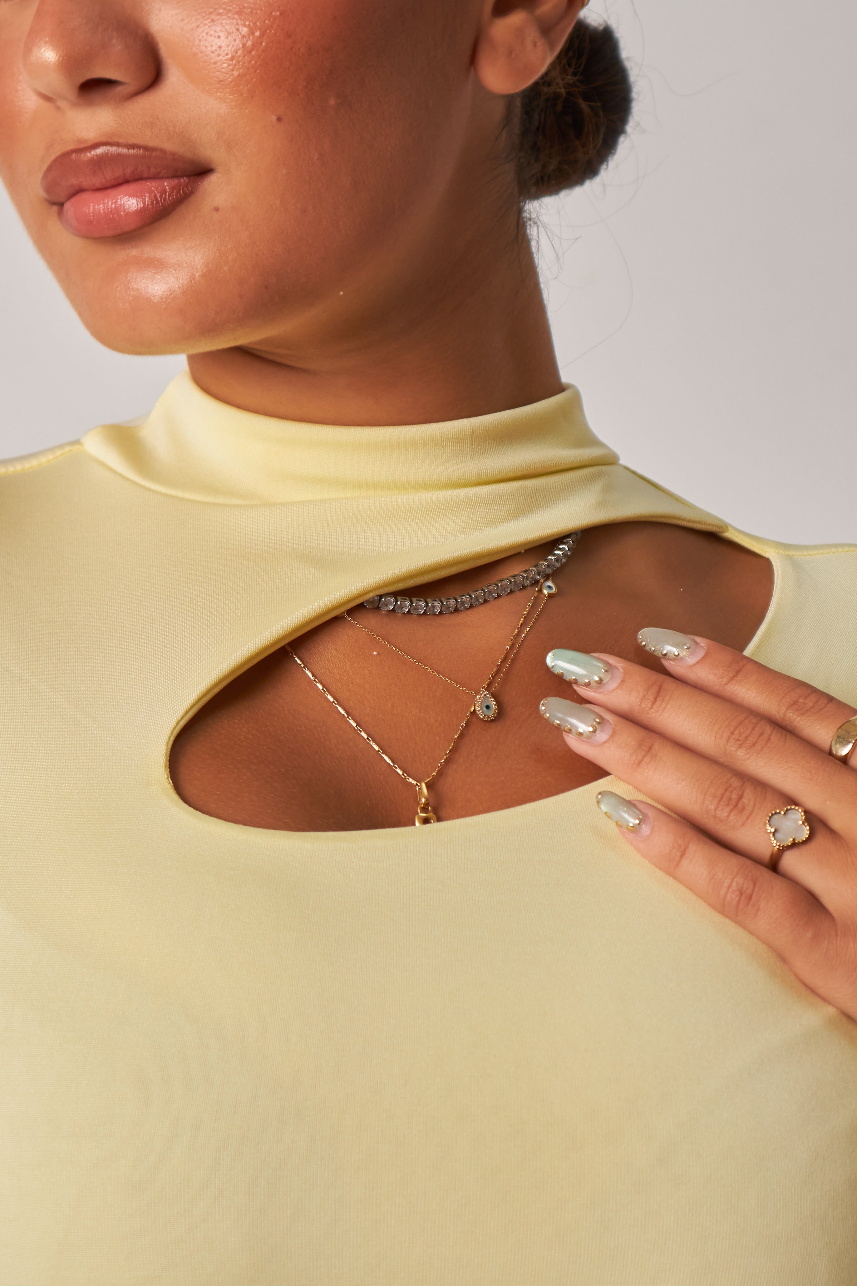Cut-Out Top / Yellow